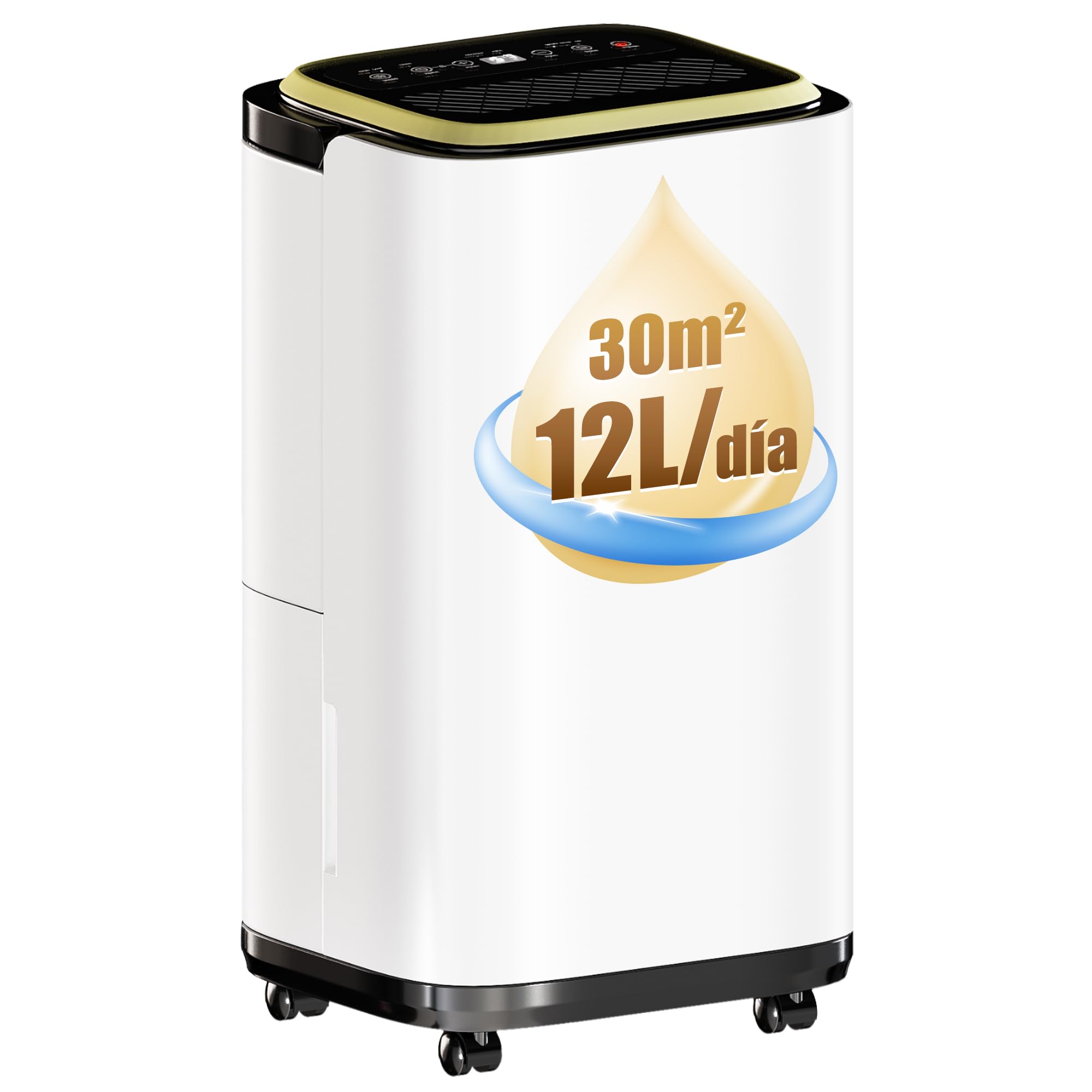 pro breeze deshumidificador 12l